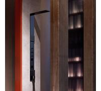 AXOR ShowerComposition sistema doccia da incasso con termostatico, 12595330, ShowerComposition nero cromato [Rubinetteria Bagno > Sistemi Doccia da Incasso]