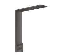 AXOR ShowerComposition soffione doccia, 1 tipo di getto, 12593340, ShowerComposition nero cromato spazzolato [Rubinetteria Bagno > Soffioni Doccia]