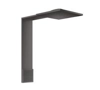 AXOR ShowerComposition soffione doccia, 2 tipi di getto, 12594340, ShowerComposition nero cromato spazzolato [Rubinetteria Bagno > Soffioni Doccia]