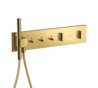 hansgrohe AXOR ShowerComposition module thermostatique Select, 3 consommateurs, 540/110, 12572990, 12572990, Colorazione: Ottica in oro lucido