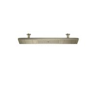 AXOR ShowerHeaven soffione doccia, 4 tipi di getto, 12427820, ShowerHeaven; ShowerSolutions nichel spazzolato [Rubinetteria Bagno > Soffioni Doccia]