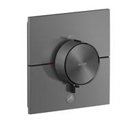 AXOR ShowerSelect ID rubinetto doccia da incasso con termostatico Highflow 1 uscita, 36777340, ShowerSelect ID nero cromato spazzolato [Rubinetteria Bagno > Rubinetteria Doccia]