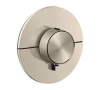 Hansgrohe Termostatico AXOR ShowerSelect ID HighFlow da incasso rotondo 36759 Nichel spazzolato