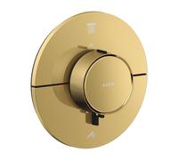 hansgrohe AXOR ShowerSelect ID thermostat, encastré, rond, 2 consommateurs, 36750990, 36750990, Colorazione: Ottica in oro lucido