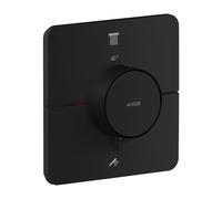 hansgrohe AXOR ShowerSelect ID thermostat, encastré, softsquare, 2 consommateurs, 36754670, 36754670, Colorazione: nero opaco