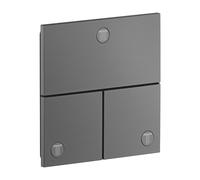 AXOR ShowerSelect ID valvola deviatrice, 36780340, ShowerSelect ID nero cromato spazzolato [Rubinetteria Bagno > Rubinetteria Doccia]
