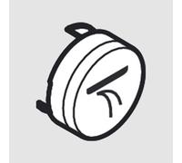 AXOR ShowerSelect simbolo per pulsante, 93574610, ShowerSelect; ShowerSelect Soft Cube; ShowerSelect Square nero [Rubinetteria Bagno > Accessori di Montaggio per Rubinetteria Bagno]