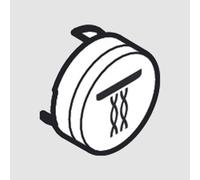 AXOR ShowerSelect simbolo per pulsante, 93575610, ShowerSelect; ShowerSelect Soft Cube; ShowerSelect Square nero [Rubinetteria Bagno > Accessori di Montaggio per Rubinetteria Bagno]