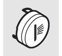 AXOR ShowerSelect simbolo per pulsante, 93578610, ShowerSelect; ShowerSelect Soft Cube; ShowerSelect Square nero [Rubinetteria Bagno > Accessori di Montaggio per Rubinetteria Bagno]