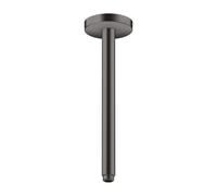 AXOR ShowerSolutions braccio doccia, 26433340, ShowerSolutions nero cromato spazzolato [Rubinetteria Bagno > Soffioni Doccia]