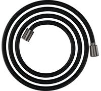 hansgrohe AXOR ShowerSolutions flexible de douche textile, 2000mm, écrou conique et cylindrique, 28290340, 28290340, Colorazione: Cromo nero spazzolato
