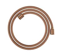 hansgrohe AXOR ShowerSolutions flexible de douche textile, 1600mm, écrou conique et cylindrique, 28259310, 28259310, Colorazione: Oro rosso spazzolato