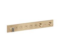 hansgrohe AXOR ShowerSolutions module de thermostat Select 670/90, encastré, 5 consommateurs, set complet, 18358140, 18358140, Colorazione: Bronzo spazzolato