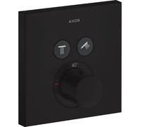 Axor ShowerSolutions rubinetto per vasca e doccia da incasso con termostato nero 36715670
