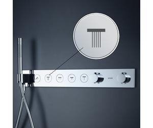 AXOR ShowerSolutions simbolo per pulsante per modulo termostatico Select, 93308000, ShowerSolutions cromo [Rubinetteria Bagno > Accessori di Montaggio per Rubinetteria Bagno]