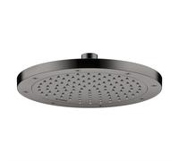 AXOR ShowerSolutions soffione doccia, 1 tipo di getto, 35381330, ShowerSolutions nero cromato [Rubinetteria Bagno > Soffioni Doccia]