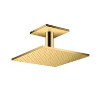 hansgrohe AXOR ShowerSolutions douchette suspendue 300/300 2jet, raccordement au plafond, 35320990, 35320990, Colorazione: Ottica in oro lucido