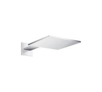hansgrohe AXOR ShowerSolutions douche de tête de douche 300/300 2 jet, raccord mural, bras de douche 450 mm, 35318000, 35318000, Colorazione: cromo