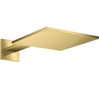 Axor ShowerSolutions soffione doccia con braccio 30x30 cm quadrata oro 35318990