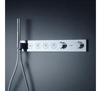 Hansgrohe AXOR ShowerSolutions modulo termostatico Select 600/90, da incasso, 4 utenze, set completo, colorazione: cromo