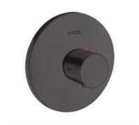 AXOR Starck Highflow termostatico, 10715340, Starck Highflow nero cromato spazzolato [Rubinetteria Bagno > Rubinetteria Doccia]