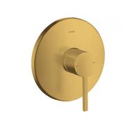 hansgrohe Mitigeur monocommande de douche AXOR Starck, encastré,1 grand public, 10614250, 10614250, Colorazione: Ottico oro spazzolato