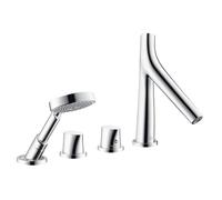 AXOR Starck Organic rubinetto bordo vasca, termostatico, 12425000, Starck Organic cromo [Rubinetteria Bagno > Rubinetteria Vasca]