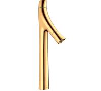Miscelatori Lavabo Grande Axor Starck Organic doppio comando per vasca 240 Oro Lucido Optic 12013990