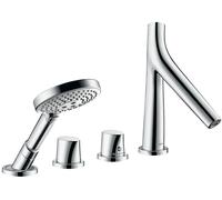 Axor Starck Organic - MIscelatore termostatico a 4 fori, cromato 12425000