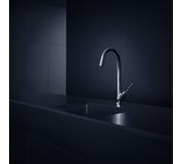 Hansgrohe Axor Starck miscelatore monocomando per cucina 300 con bocca girevole, colorazione: cromo