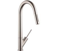 Axor Starck rubinetto da cucina verticale acciaio inossidabile 10821800