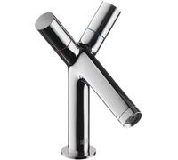 Miscelatore per lavabo Hansgrohe Axor Starck a 2 maniglie 80 con scarico a scomparsa, colorazione: cromo