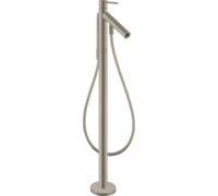 hansgrohe AXOR Starck Mitigeur monocommande de baignoire au sol DN15, 10456820, 10456820, Colorazione: Nichel spazzolato