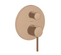 AXOR Starck rubinetto vasca da incasso, miscelatore monocomando, 10418310, Starck oro rosso spazzolato [Rubinetteria Bagno > Rubinetteria Vasca]