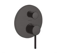 AXOR Starck rubinetto vasca da incasso, miscelatore monocomando, 10418340, Starck nero cromato spazzolato [Rubinetteria Bagno > Rubinetteria Vasca]