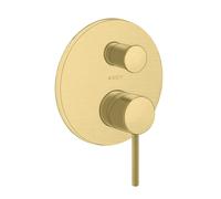 AXOR Starck rubinetto vasca da incasso, miscelatore monocomando, 10418950, Starck ottone spazzolato [Rubinetteria Bagno > Rubinetteria Vasca]
