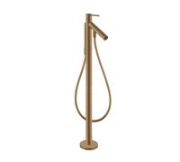 AXOR Starck rubinetto vasca, installazione a pavimento, miscelatore monocomando, 10456140, Starck bronzo spazzolato [Rubinetteria Bagno > Rubinetteria Vasca]