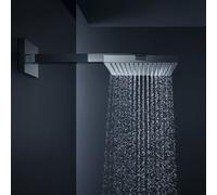 hansgrohe AXOR Starck ShowerCollection 24 x 24 1jet Douche de tête avec bras de douche, 10925000, 10925000, Colorazione: cromo
