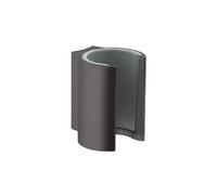 AXOR Starck supporto per doccetta, 27515340, Starck nero cromato spazzolato [Rubinetteria Bagno > Doccette / Supporti]