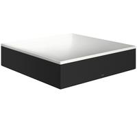 Axor Suite lavabo 40x40 cm quadrata da appoggio bianco-nero 42003670