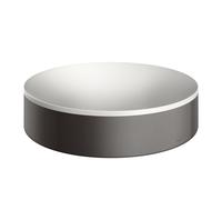 hansgrohe AXOR Suite lavabo à poser, rond, D 400mm, avec cadre métal, sans trop-plein, SOLIDSurface, 42001340, 42001340, Colorazione: Cromo nero spazzolato