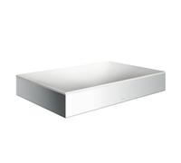 Axor Suite lavabo 60x40 cm rettangolare da appoggio bianco-argento opaca 42004000