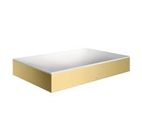 AXOR Suite lavabo da appoggio, 42004950, Suite bianco opaco/ottone spazzolato [Lavabi > Lavabi da Appoggio]