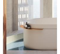 hansgrohe AXOR Suite mensola, metallo, 505x636mm, 42006, Colorazione: Oro rosso spazzolato