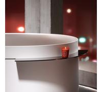AXOR Suite mensola per vasca da bagno freestanding, 42006330, Suite nero cromato [Vasche da Bagno > Ricambi per Vasche da Bagno]