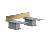 AXOR Universal Accessories set adattatore, 42870950, Universal ottone spazzolato [Accessori Bagno > Ricambi per Accessori Bagno]