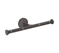 AXOR Universal Circular porta rotolo, 42857340, Universal Circular nero cromato spazzolato [Accessori Bagno > Porta Rotolo]