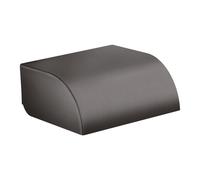 AXOR Universal Circular porta rotolo, 42858340, Universal Circular nero cromato spazzolato [Accessori Bagno > Porta Rotolo]
