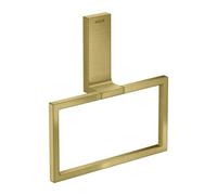 AXOR Universal Rectangular anello portasciugamani, 42623250, Universal Rectangular oro spazzolato [Accessori Bagno > Portasciugamani]