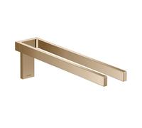 AXOR Universal Rectangular asta portasciugamani, 42622300, Universal Rectangular oro rosa [Accessori Bagno > Portasciugamani]